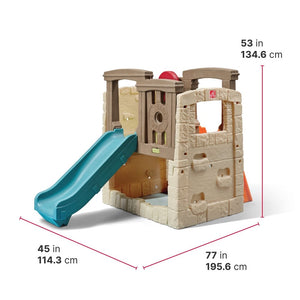 Step2 Naturally Playful Woodland Climber | Kids Climber Playset - Baby Swings