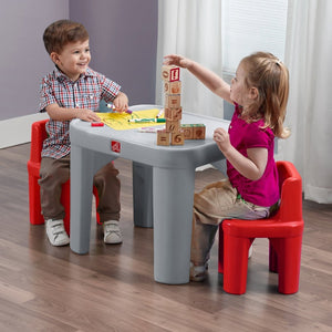 Step2 PARTY FOR TWO TABLE AND CHAIR SET | Kids Table & Chair Set - Children Furniture