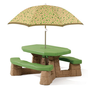 Step2 Picnic Table with Umbrella | Kids Picnic Table - Picnic Table