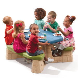 Step2 Picnic Table With Umbrella | Kids Picnic Table - Picnic Table