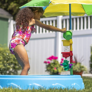 Step2 Play & Shade Pool | Kids Water Table - Beach & Outdoor Accessories