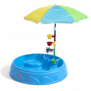 Step2 Play & Shade Pool | Kids Water Table - Beach & Outdoor Accessories