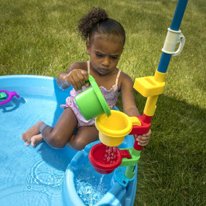 Step2 Play & Shade Pool | Kids Water Table - Beach & Outdoor Accessories