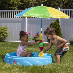 Step2 Play & Shade Pool | Kids Water Table - Beach & Outdoor Accessories