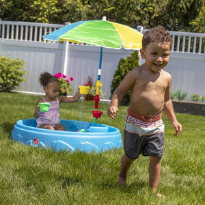 Step2 Play & Shade Pool | Kids Water Table - Beach & Outdoor Accessories