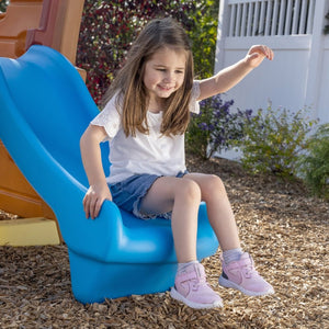 Step2 Play Up Double Slide Climber | Kids Climber Playset - Baby Swings