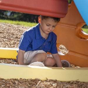 Step2 Play Up Double Slide Climber | Kids Climber Playset - Baby Swings
