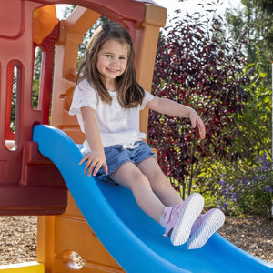 Step2 Play Up Double Slide Climber | Kids Climber Playset - Baby Swings