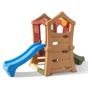Step2 Play Up Double Slide Climber | Kids Climber Playset - Baby Swings
