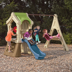Step2 Play-Up Gym Set | Kids Climber Playset - Baby Swings