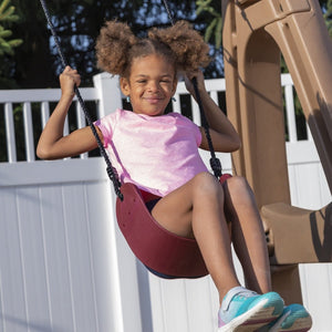 Step2 Playhouse Climber & Swing Extension | Kids Climber Playset - Baby Swings