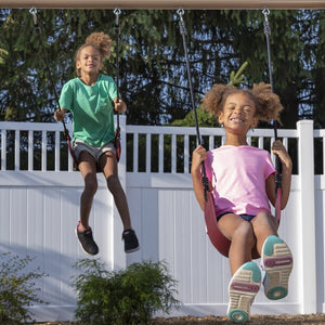 Step2 Playhouse Climber & Swing Extension | Kids Climber Playset - Baby Swings