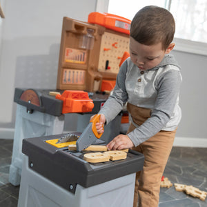 Step2 PRO PLAY WORKSHOP & UTILITY BENCH | Kids Pretend Workshop - Pretend Play Toys