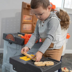 Step2 PRO PLAY WORKSHOP & UTILITY BENCH | Kids Pretend Workshop - Pretend Play Toys