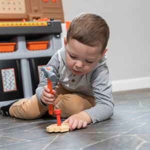 Step2 PRO PLAY WORKSHOP & UTILITY BENCH | Kids Pretend Workshop - Pretend Play Toys