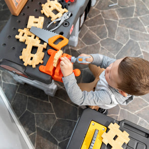 Step2 PRO PLAY WORKSHOP & UTILITY BENCH | Kids Pretend Workshop - Pretend Play Toys