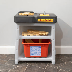 Step2 PRO PLAY WORKSHOP & UTILITY BENCH | Kids Pretend Workshop - Pretend Play Toys