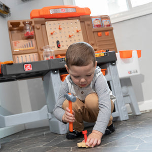 Step2 PRO PLAY WORKSHOP & UTILITY BENCH | Kids Pretend Workshop - Pretend Play Toys