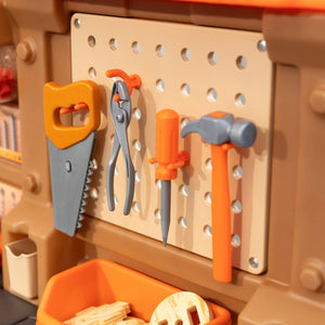 Step2 PRO PLAY WORKSHOP & UTILITY BENCH | Kids Pretend Workshop - Pretend Play Toys