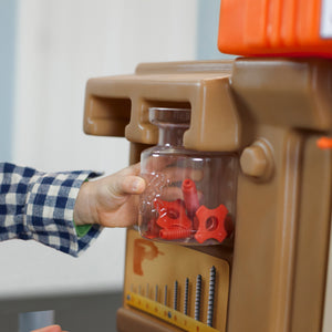 Step2 PRO PLAY WORKSHOP & UTILITY BENCH | Kids Pretend Workshop - Pretend Play Toys