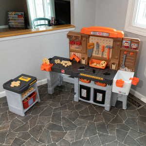 Step2 PRO PLAY WORKSHOP & UTILITY BENCH | Kids Pretend Workshop - Pretend Play Toys