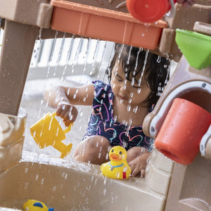 Step2 Pump & Splash Discovery Pond | Kids Water Table - Beach & Outdoor Accessories