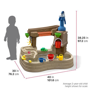 Step2 Pump & Splash Discovery Pond | Kids Water Table - Beach & Outdoor Accessories