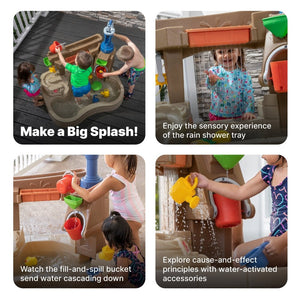 Step2 Pump & Splash Discovery Pond | Kids Water Table - Beach & Outdoor Accessories