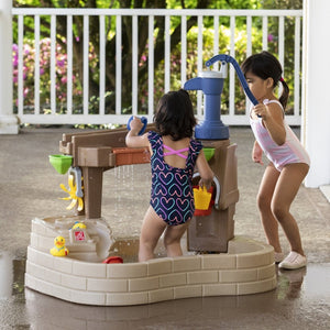 Step2 Pump & Splash Discovery Pond | Kids Water Table - Beach & Outdoor Accessories