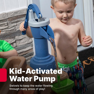 Step2 Pump & Splash Discovery Pond | Kids Water Table - Beach & Outdoor Accessories