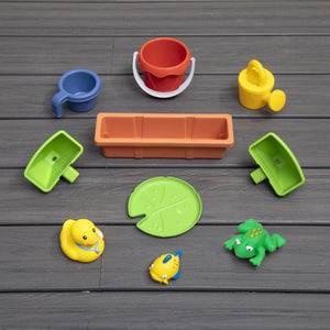 Step2 Pump & Splash Discovery Pond | Kids Water Table - Beach & Outdoor Accessories