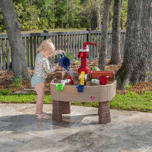 Step2 Pump & Splash Discovery Water Table | Kids Water Table - Beach & Outdoor Accessories