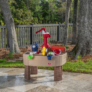 Step2 Pump & Splash Discovery Water Table | Kids Water Table - Beach & Outdoor Accessories