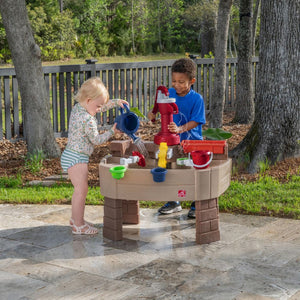 Step2 Pump & Splash Discovery Water Table | Kids Water Table - Beach & Outdoor Accessories