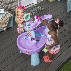 Step2 Rain Showers & Unicorns Water Table | Kids Water Table - Beach & Outdoor Accessories