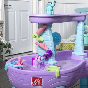 Step2 Rain Showers & Unicorns Water Table | Kids Water Table - Beach & Outdoor Accessories