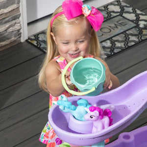 Step2 Rain Showers & Unicorns Water Table | Kids Water Table - Beach & Outdoor Accessories