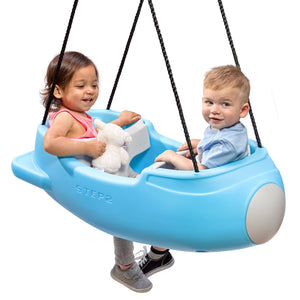 Step2 Rocket Swing For Two | Kids Outdoor Swing - Baby Swings