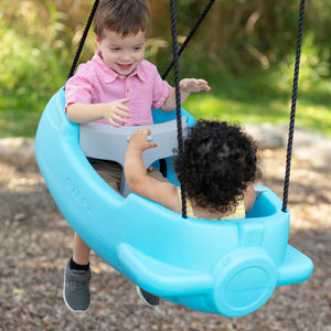 Step2 Rocket Swing For Two | Kids Outdoor Swing - Baby Swings