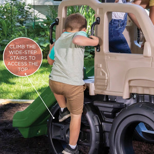 Step2 Safari Truck Climber | Kids Climber Playset - Baby Swings