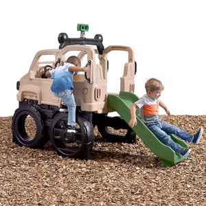Step2 Safari Truck Climber | Kids Climber Playset - Baby Swings