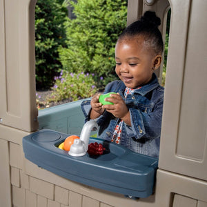 Step2 Seaside Villa Playhouse | Kids Playhouse - Pretend Play Toys