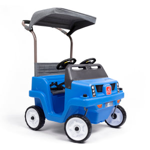 Step2 Side By Side Push Around Suv (Blue) | Kids Ride-On Toy - Ride On