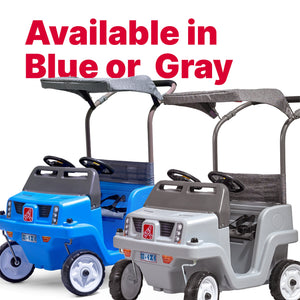 Step2 Side By Side Push Around Suv (Blue) | Kids Ride-On Toy - Ride On