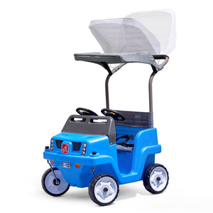 Step2 Side By Side Push Around Suv (Blue) | Kids Ride-On Toy - Ride On