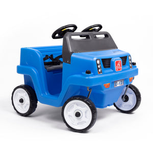 Step2 Side By Side Push Around Suv (Blue) | Kids Ride-On Toy - Ride On