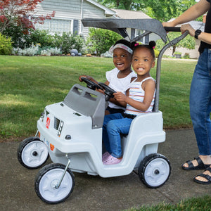 Step2 Side By Side Push Around Suv (Gray) | Kids Ride-On Toy - Ride-On Toys