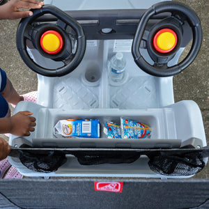 Step2 Side By Side Push Around Suv (Gray) | Kids Ride-On Toy - Ride-On Toys