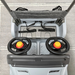 Step2 Side By Side Push Around Suv (Gray) | Kids Ride-On Toy - Ride-On Toys
