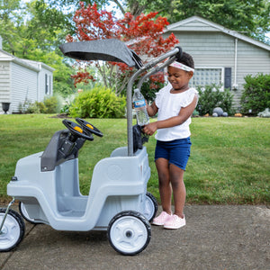 Step2 Side By Side Push Around Suv (Gray) | Kids Ride-On Toy - Ride-On Toys
